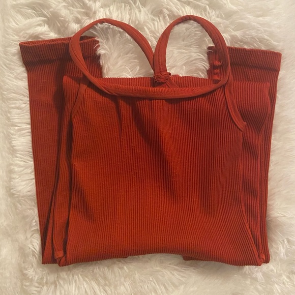 Free People Movement Happiness Runs Square Neck Onesie - Picture 5 of 14